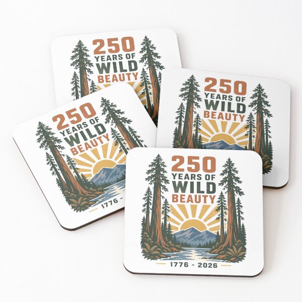 Item preview, 250 Years Of Wild Beauty Vintage National Park designed and sold by chattsuede.