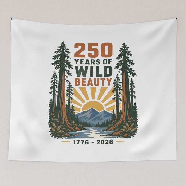 Item preview, 250 Years Of Wild Beauty Vintage National Park designed and sold by chattsuede.
