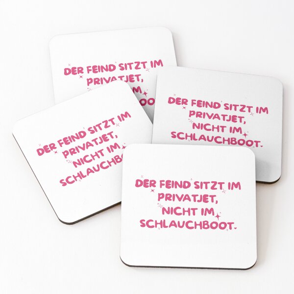 Item preview, Der Feind Sitzt Im Privatjet, Nicht Im Schlauchboot designed and sold by caramelrts.