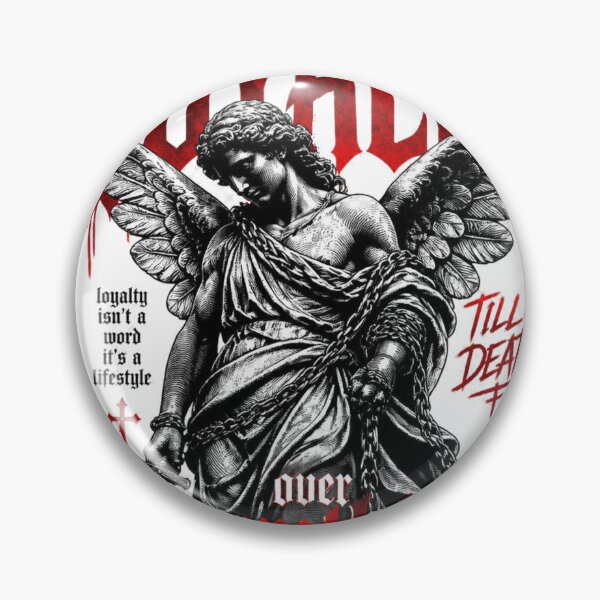 Item preview,  Loyalty Till Death Angel Gothic Street Art designed and sold by DarkDroppp.