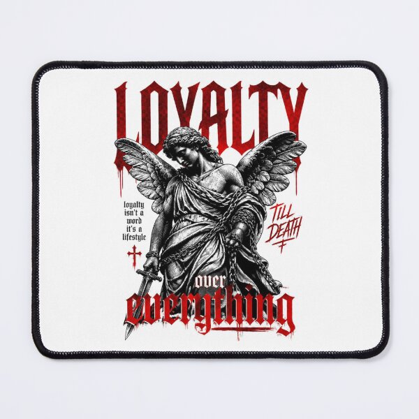 Item preview,  Loyalty Till Death Angel Gothic Street Art designed and sold by DarkDroppp.