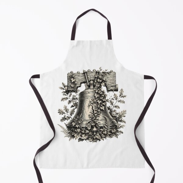 Item preview, Vintage Botanical Liberty Bell Engraving Antique Aesthetic designed and sold by chattsuede.