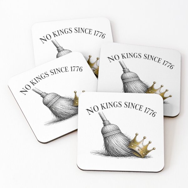 Item preview, No Kings Since 1776 Anti Monarchy Patriot Symbol designed and sold by chattsuede.
