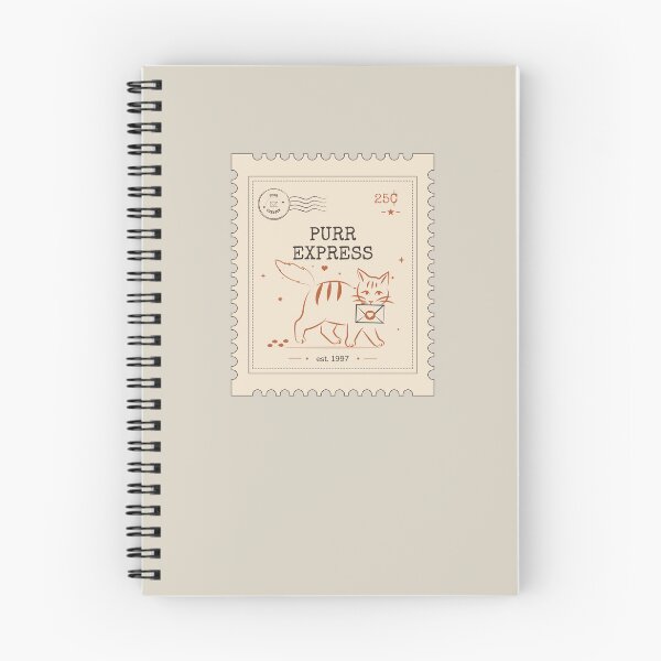 Item preview, Purr Express Cat Stamp | Vintage Postal Cat Illustration designed and sold by MyFotodrive.