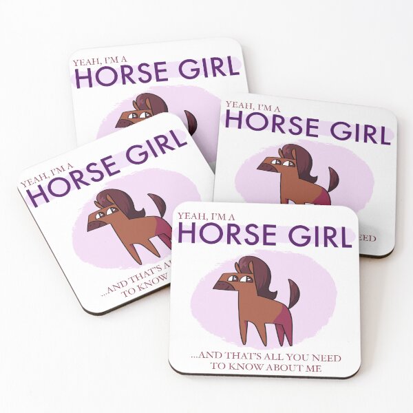 Item preview, Sí, soy una chica de caballos. designed and sold by walmartyuri.