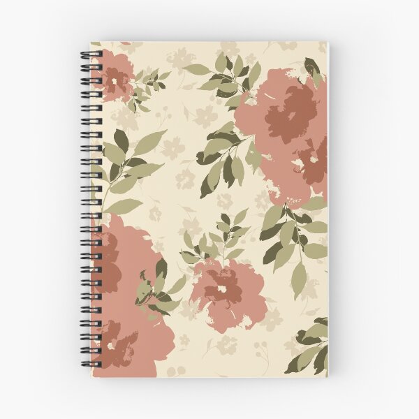 Item preview, Falling Florals on a tonal ditsy floral background designed and sold by ThisArtMama.