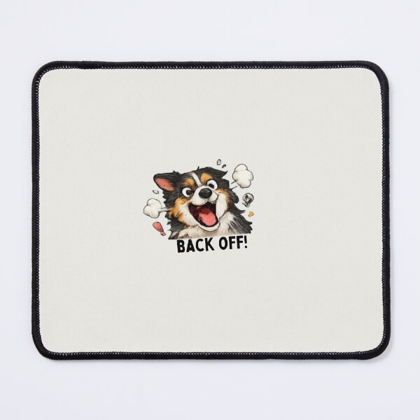 Item preview, Back Off Angry Dog Sticker designed and sold by Siti Hoiriyah.