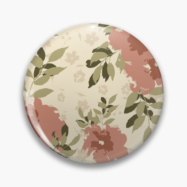 Item preview, Falling Florals on a tonal ditsy floral background designed and sold by ThisArtMama.
