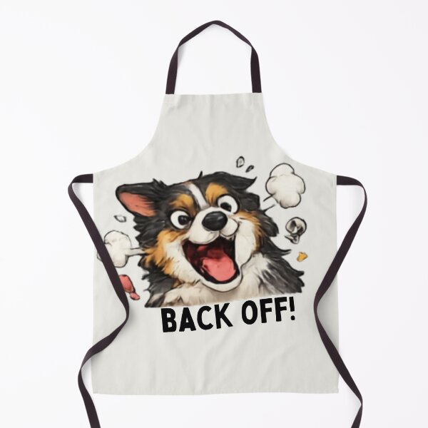Item preview, Back Off Angry Dog Sticker designed and sold by Siti Hoiriyah.
