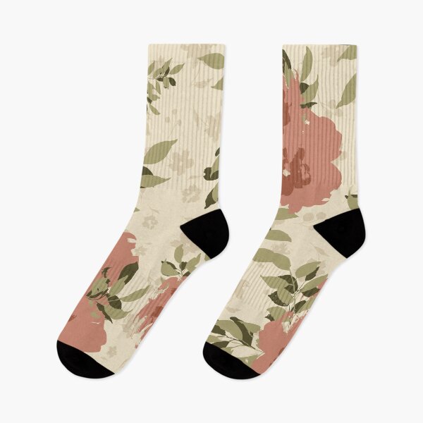 Item preview, Falling Florals on a tonal ditsy floral background designed and sold by ThisArtMama.