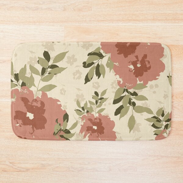 Item preview, Falling Florals on a tonal ditsy floral background designed and sold by ThisArtMama.