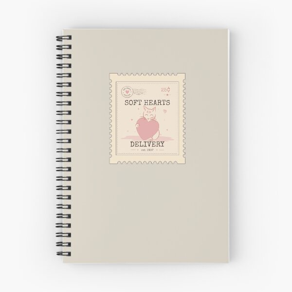 Item preview, Soft Hearts Delivery Cat Stamp | Vintage Love Mail Cat Illustration designed and sold by MyFotodrive.
