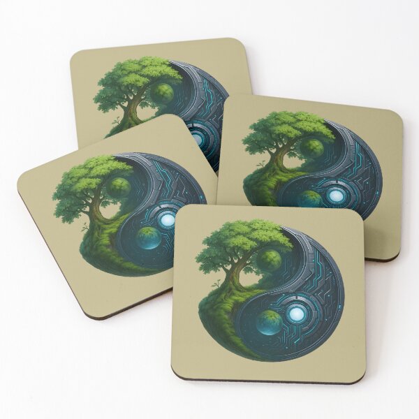 Item preview, Yin Yang Tree – Nature Technology Design designed and sold by Yomere.