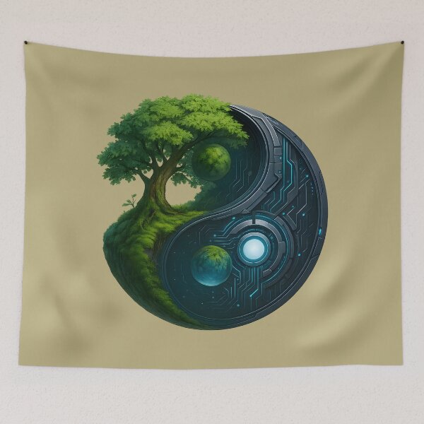 Item preview, Yin Yang Tree – Nature Technology Design designed and sold by Yomere.