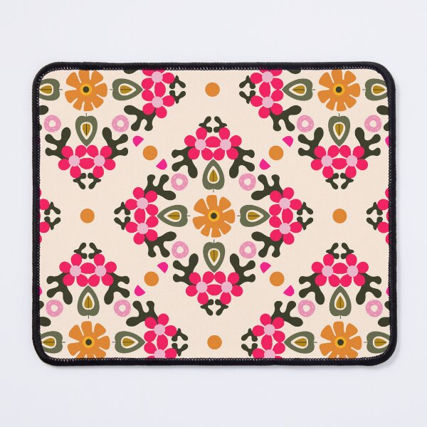 Item preview, Groovy bloom seamless pattern design with Matisse inspiration designed and sold by Clara Fruggeri.