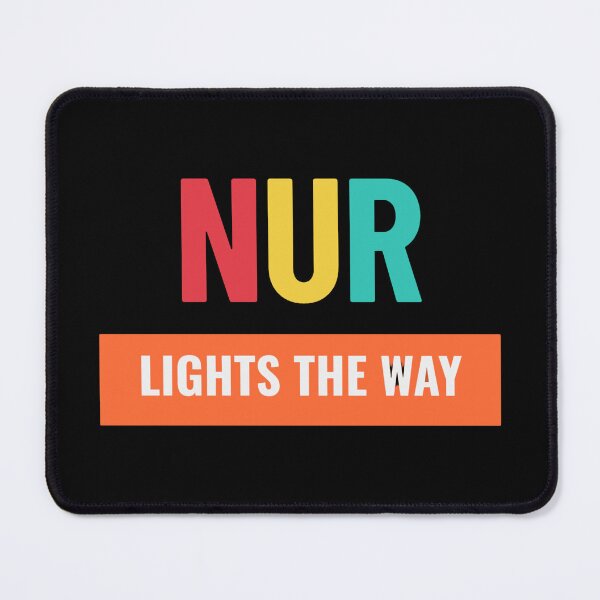 Item preview, Nur Lights the Way – Colorful Name Shirt, Arabic Name Meaning Light, Muslim Gift, Personalized Islamic Tee, Nur Name Design designed and sold by No Excuses .