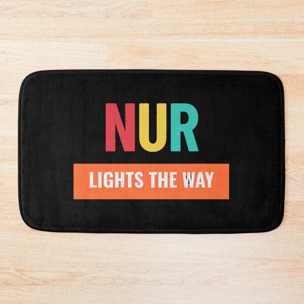 Item preview, Nur Lights the Way – Colorful Name Shirt, Arabic Name Meaning Light, Muslim Gift, Personalized Islamic Tee, Nur Name Design designed and sold by No Excuses .