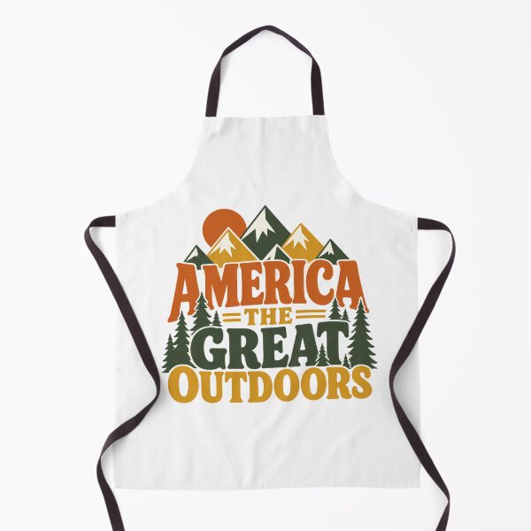 Item preview, America The Great Outdoors Retro Camping Adventure designed and sold by chattsuede.