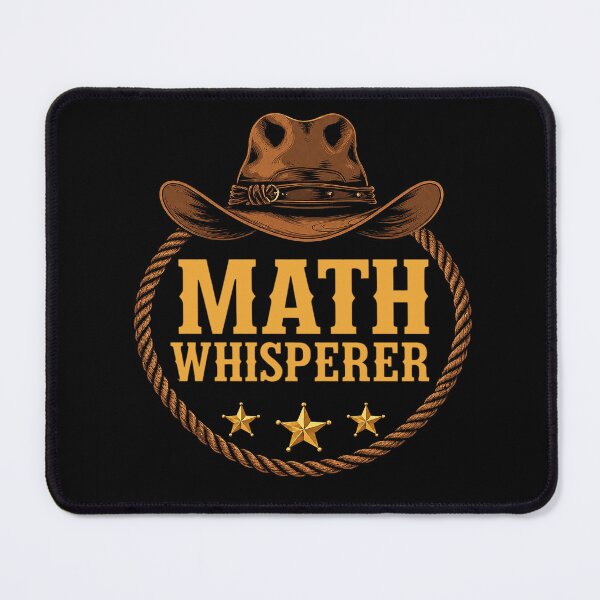 Item preview, Math Whisperer Funny Cowboy Teacher Gift designed and sold by Endless7Art.