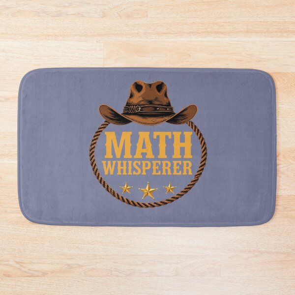 Item preview, Math Whisperer Funny Cowboy Teacher Gift designed and sold by Endless7Art.