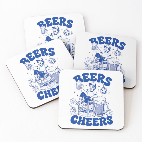 Item preview, Beers and Cheers Retro Beer Lover designed and sold by olosra.