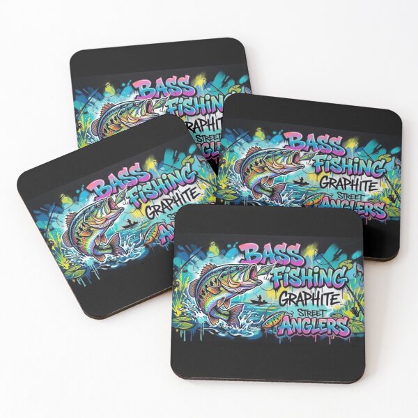 Item preview, Bass Fishing Graffiti Street Angler Art designed and sold by NewCreationLabs.