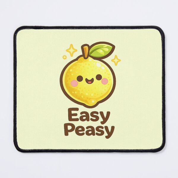 Item preview, Cute Lemon Character — Easy Peasy designed and sold by Dream Machine.