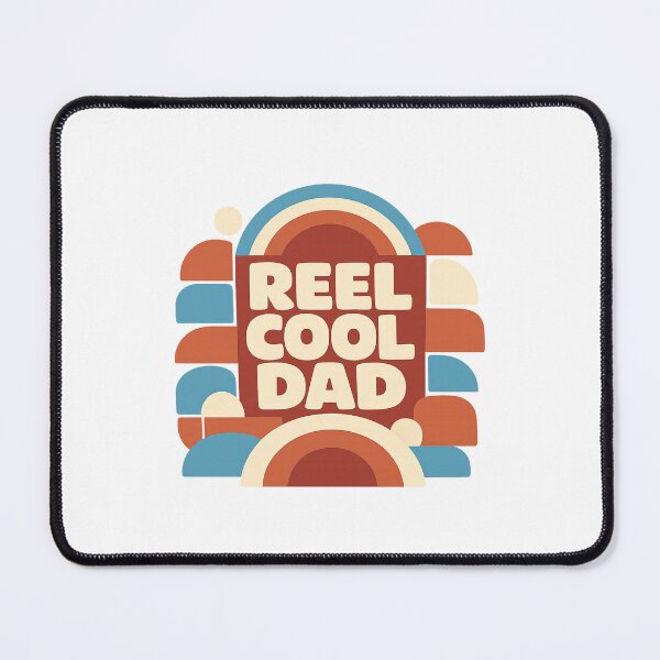 Item preview, Reel Cool Dad Retro Fishing designed and sold by LuveraxArt.