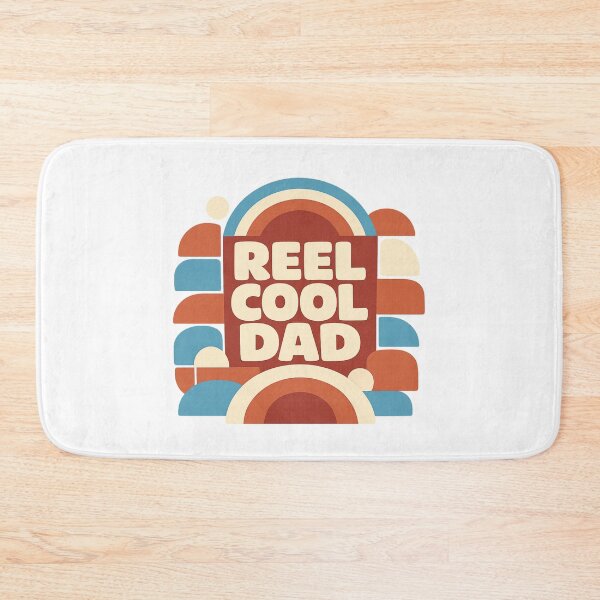 Item preview, Reel Cool Dad Retro Fishing designed and sold by LuveraxArt.