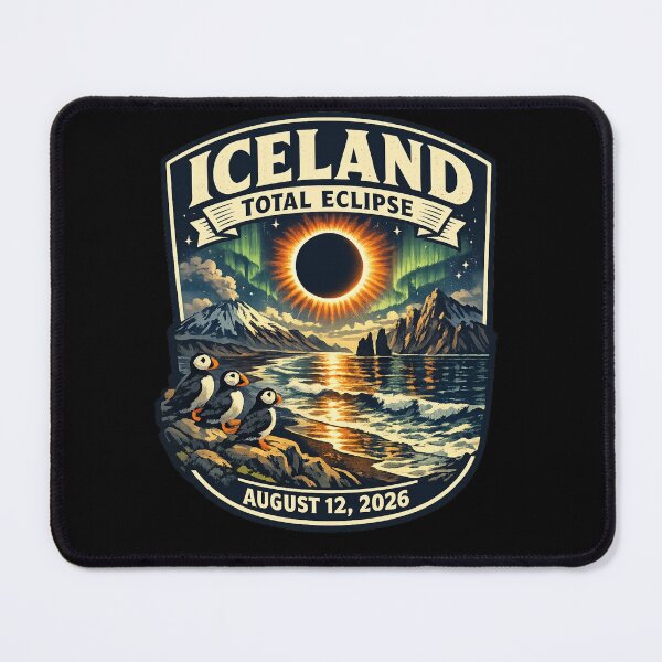 Item preview, Iceland Total Solar Eclipse 2026 | August 12 Eclipse Chaser Adventure designed and sold by HiPatti.