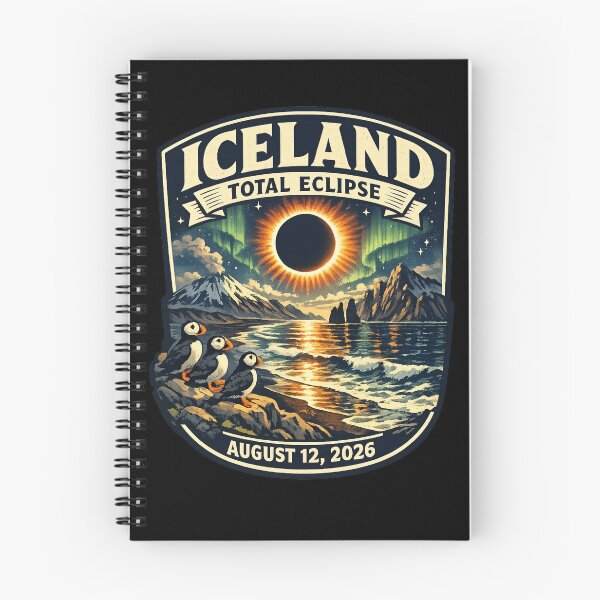 Item preview, Iceland Total Solar Eclipse 2026 | August 12 Eclipse Chaser Adventure designed and sold by HiPatti.