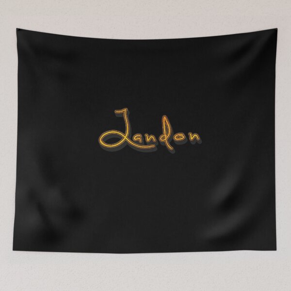 Item preview, Landon Name Unique - Personalized Freeline Signature- Funny Design for Men and Boys designed and sold by Watsonarts.