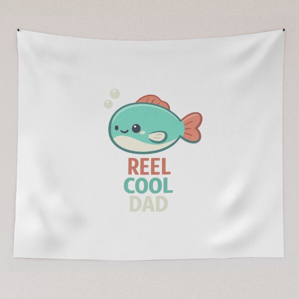 Item preview, Reel Cool Dad designed and sold by LuveraxArt.