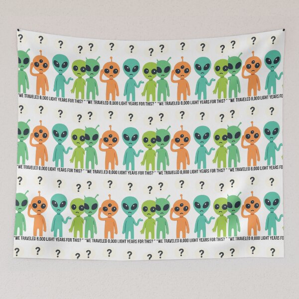 Item preview, WE TRAVELED 8,000 LIGHTYEARS designed and sold by PLANET GOSSIP.