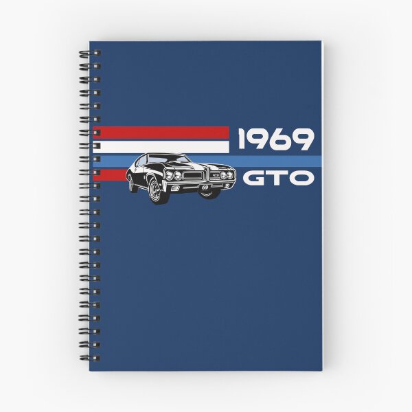 Item preview, VINTAGE 1969 GTO, CLASSIC CARS, AMERICAN MUSCLE CAR ART designed and sold by classic car craze.