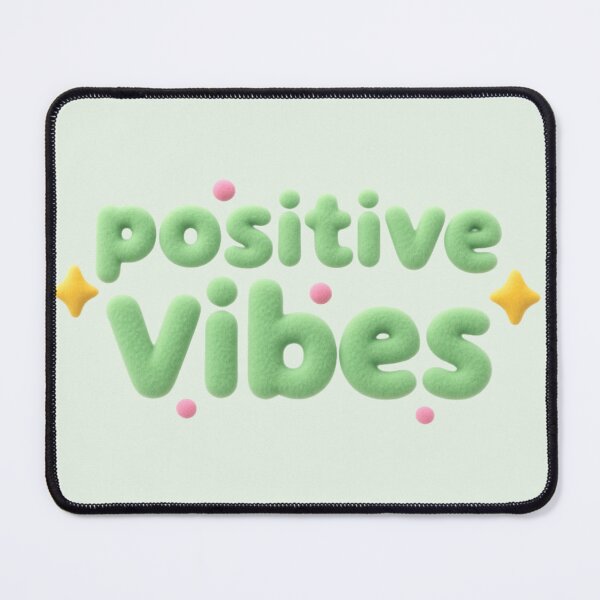 Item preview, Positive Vibes Cute Pastel Typography designed and sold by Siti Hoiriyah.