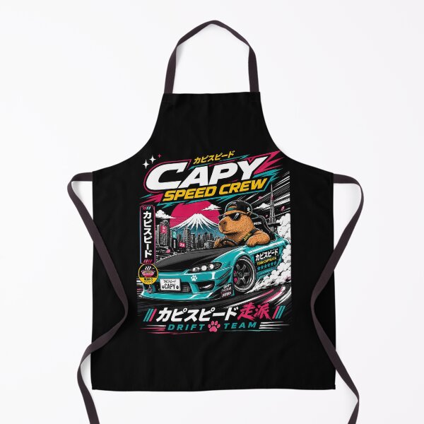 Item preview, Capy Speed Crew designed and sold by GhoulishGraphX.