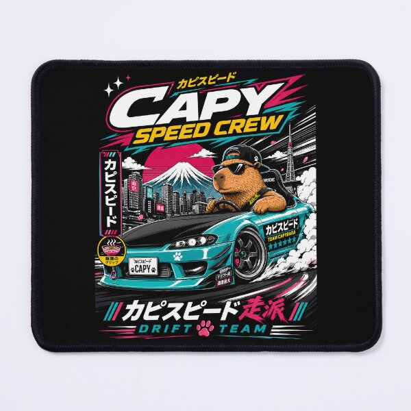 Item preview, Capy Speed Crew designed and sold by GhoulishGraphX.