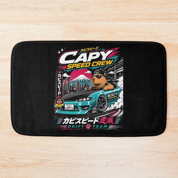 Item preview, Capy Speed Crew designed and sold by GhoulishGraphX.