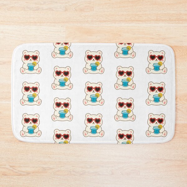 Item preview, Cool Polar Bear Sipping Summer Vibes designed and sold by Anne97s.