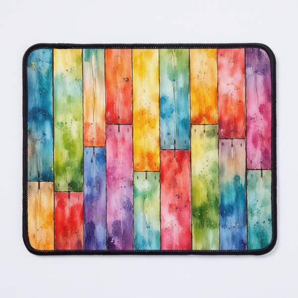 Item preview, Rainbow Watercolor Wood Texture designed and sold by OnePercent992.