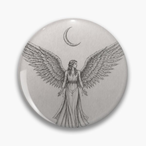 Item preview, Ángel Lunar designed and sold by JH-RedBubble.