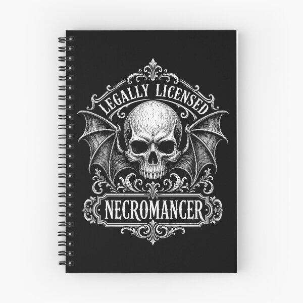 Item preview, Legally Licensed Necromancer Gothic Skull designed and sold by Victor Shadehorn.