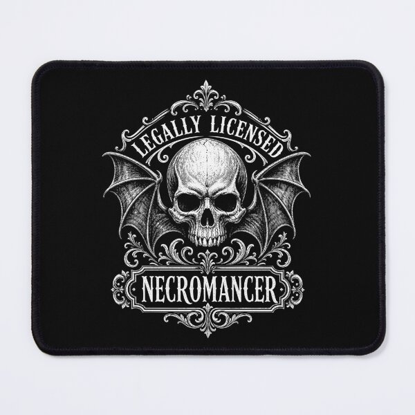 Item preview, Legally Licensed Necromancer Gothic Skull designed and sold by Victor Shadehorn.