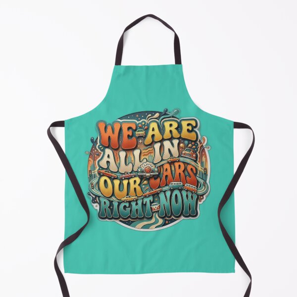 Item preview, We Are All In Our Cars Right Now 3D Layered Retro Meme Art designed and sold by Fatomfatom.