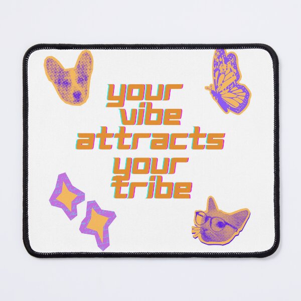 Item preview, Your vibe attracts your tribe designed and sold by Karitza Daniela.
