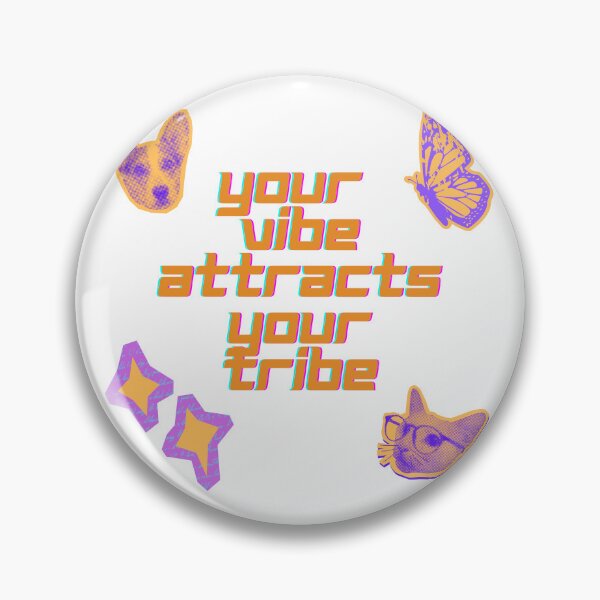 Item preview, Your vibe attracts your tribe designed and sold by Karitza Daniela.