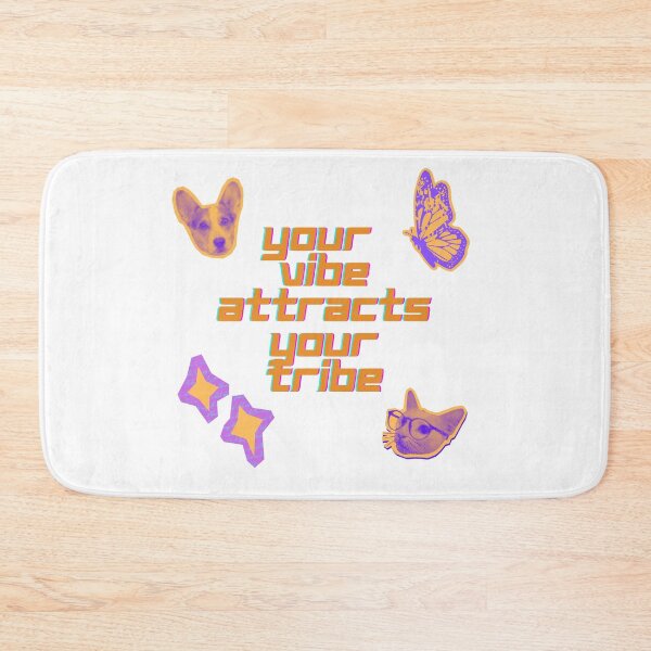 Item preview, Your vibe attracts your tribe designed and sold by Karitza Daniela.