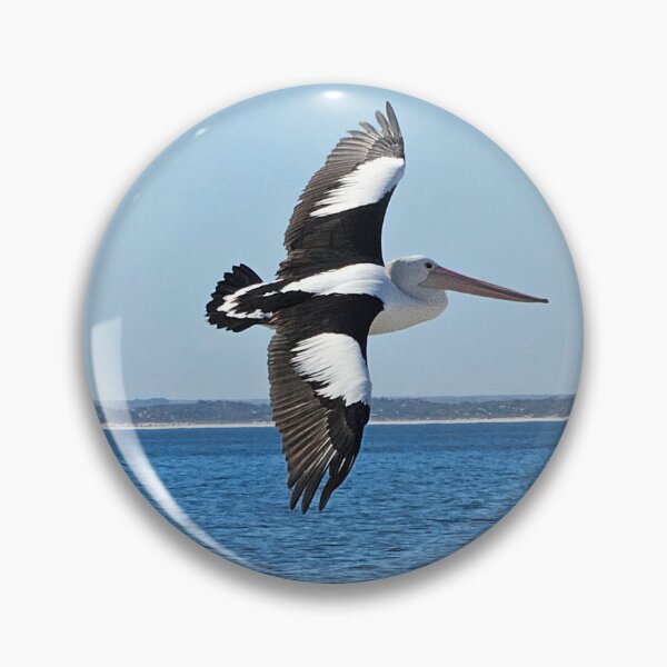 Item preview, Pelican in Flight Over the Ocean designed and sold by SNJ-LIFE.