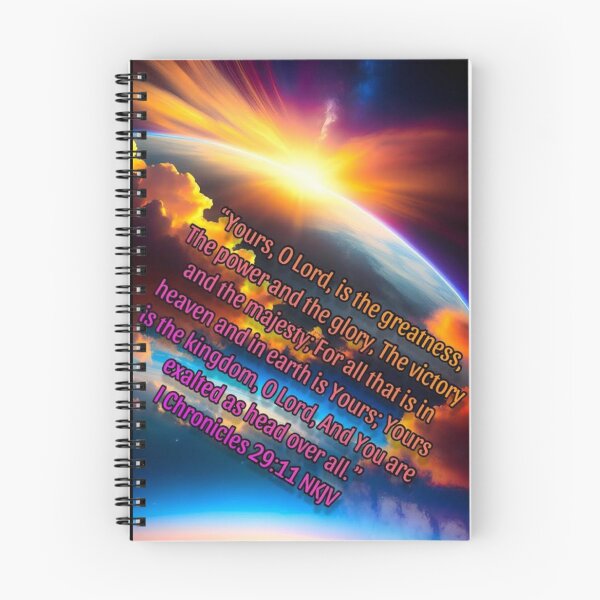 Item preview, 1 Chronicles 29:11 NKJV - v1- JCTRUTHER designed and sold by JCTRUTHERshop.